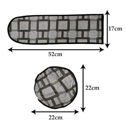 HomeSafe Washable Ceiling Fan Protector – Keeps Fan Clean & Shiny