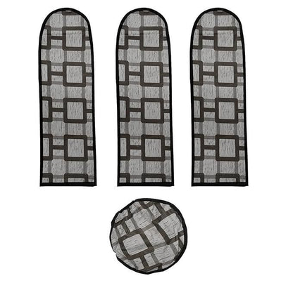 HomeSafe Washable Ceiling Fan Protector – Keeps Fan Clean & Shiny