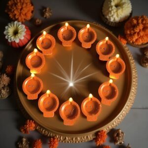 Dealwalababa Smart Sensor Led Diya